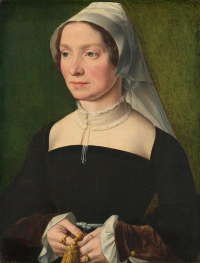 Vrouw van een Lid van de de Hondecoeter Familie, 1543 door Antwerp 16th Century