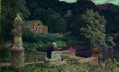 Het Geluid van het Oude Park door Apollinari Mikhailovich Vasnetsov