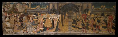 Ontmoeting van Salomo en de koningin van Sheba door Apollonio di Giovanni