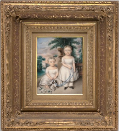 Watson Van Benthuysen II and Thomas Van Benthuysen, c.1837 (watercolour) door Aramenta Dianthe Vail