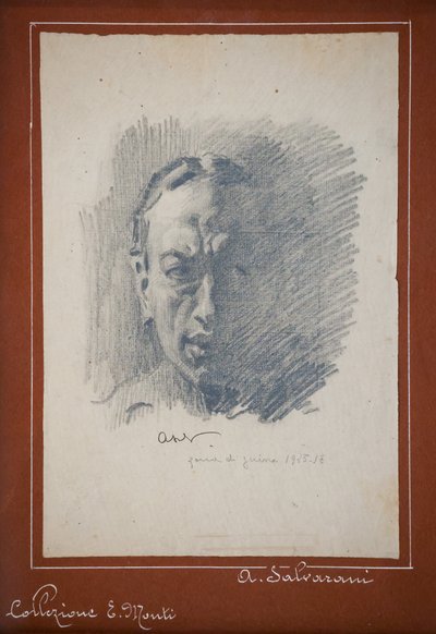 Zelfportret door Arcangelo Salvarani