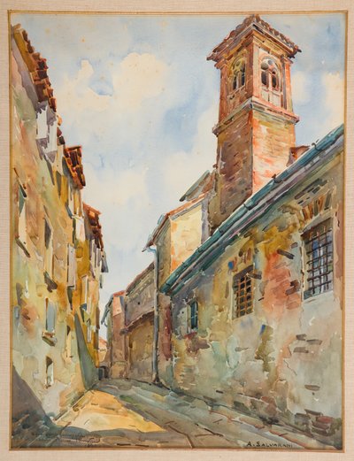 St. Paul Kerk in Modena door Arcangelo Salvarani
