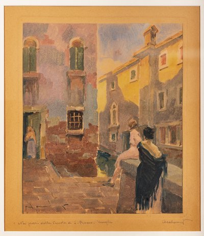St. Rocco in Venetië door Arcangelo Salvarani
