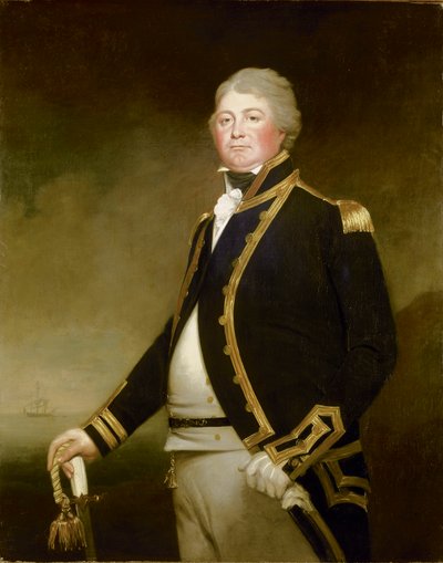 Kapitein James Newman-Newman (1767-1811), c.1801 door Archer James Oliver