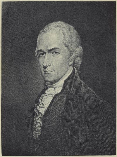 Alexander Hamilton (fotogravure) door Archibald Robertson