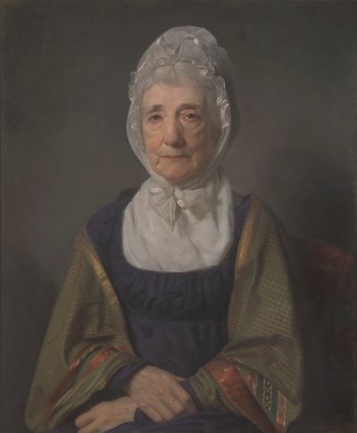 Een oudere vrouw door Archibald Skirving