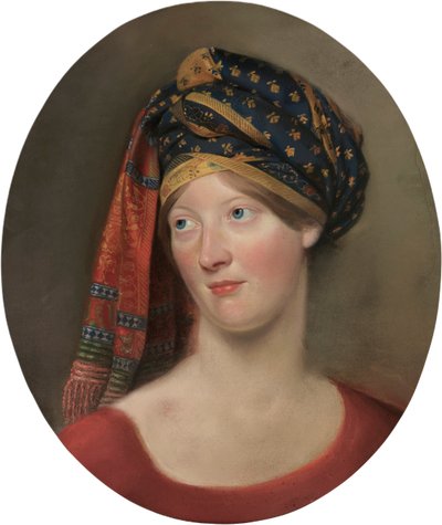 Portret van Lady Charlotte Campbell (1775-1861) door Archibald Skirving