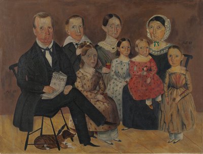 John J. Wagner Familieportret door Archie Thompson