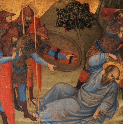 De Bekering van Sint Paulus, ca. 1391-92 door Aretino Luca Spinello or Spinelli