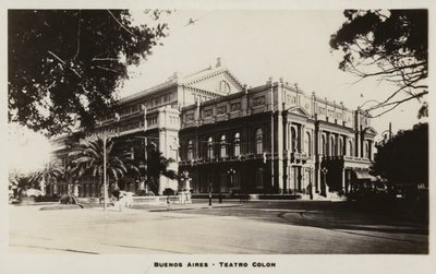 Teatro Colón, Buenos Aires, Argentinië door Argentinian Photographer