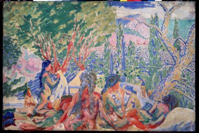 In de Krim door Aristarkh Vasilievic Lentulov