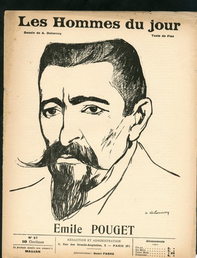 Omslag van The Men of the Day nummer 27, 1 januari door Aristide Delannoy