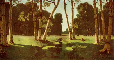 Een Berkenbos, 1879, 1965 door Arkhip Ivanovich Kuindzhi