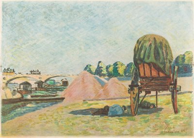 Landschap, 1882 door Armand Guillaumin