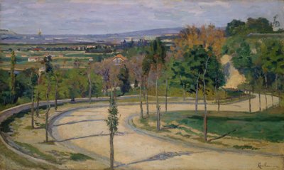 De omgeving van Parijs, 1875 door Armand Guillaumin