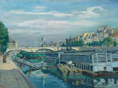 De Brug van Louis Philippe, 1875 door Armand Guillaumin