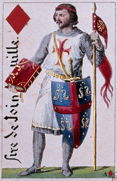 Voorstelling van Jean de Joinville (1225-1317) (detail) door Armand Gustave Houbigant