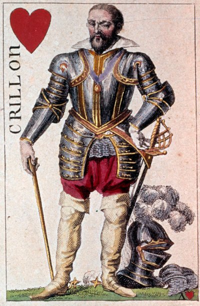 Voorstelling van Louis de Balbes de Berton, ridder (detail) door Armand Gustave Houbigant