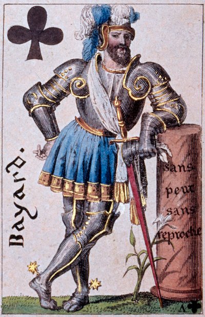 Voorstelling van de Ridder Pierre Terrail, Heer van Bayard (1476-1524) (detail) door Armand Gustave Houbigant