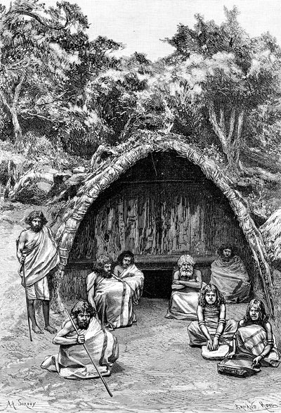 Todas, India, 1895 door Armand Kohl
