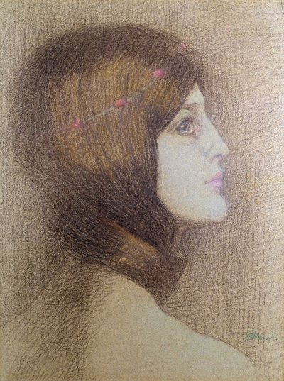Portret van een Vrouw door Armand Point