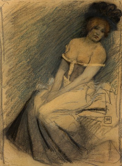 In afwachting door Armand Rassenfosse
