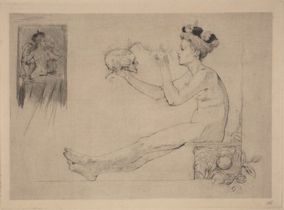 De Koketterie door Armand Rassenfosse