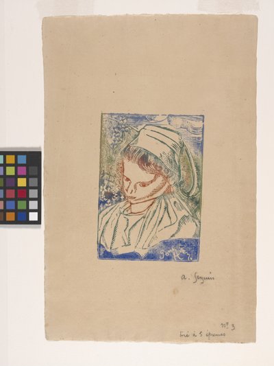 Bretonne De Pont-Aven door Armand Séguin