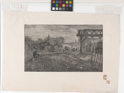 La Gare De Valmondois door Armand Séguin