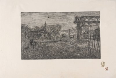 Het Station van Valmondois 1893 door Armand Séguin
