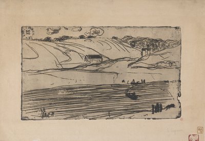 La Peche (Vissen) 1893 door Armand Séguin