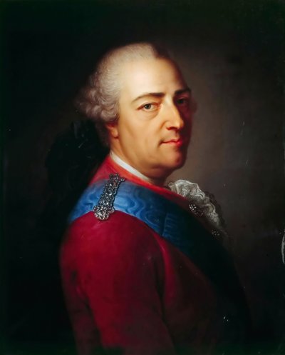 Portret van koning Lodewijk XV door Armand Vincent de Montpetit