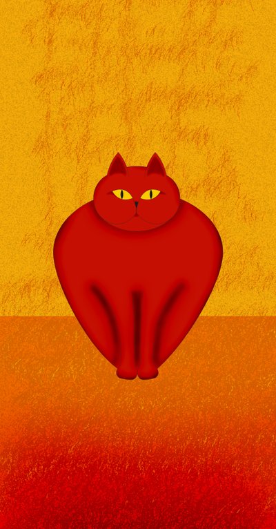 Rode Kat door Armin Mumper