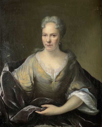 Portret van een Vrouw door Arnold Boonen (manner of)