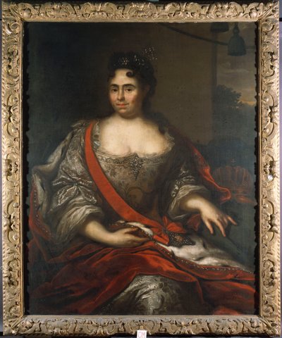 Portret van koningin Catharina I van Rusland, 1717 door Arnold Boonen