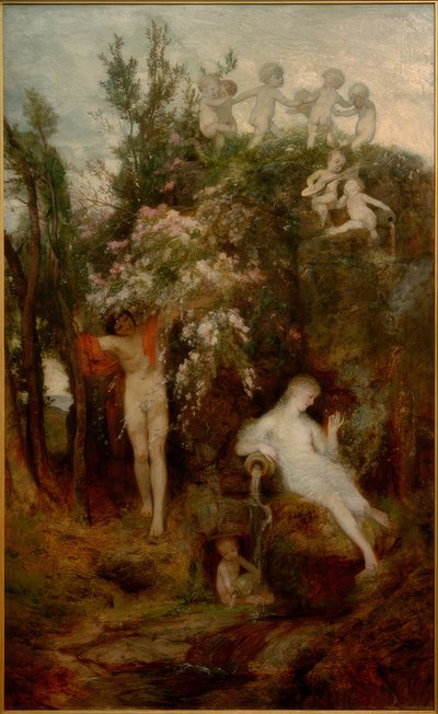 Lenteliefde door Arnold Böcklin