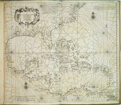 De Carybsche Eylanden van Barbados tot de bocht van Mexico door Arnold & Colom Jacob Aertsz (1600 73) Colom