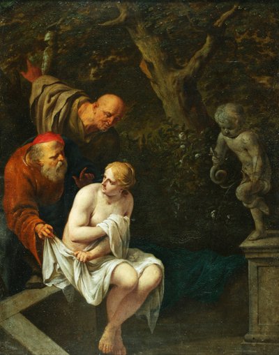 Susanna en de Ouderlingen door Arnold Houbraken