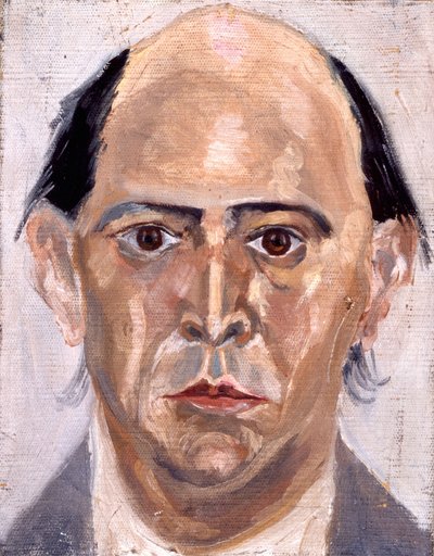 Arnold SCHOENBERG - zelfportret Oostenrijkse componist (1874 - 1951) door Arnold Schoenberg