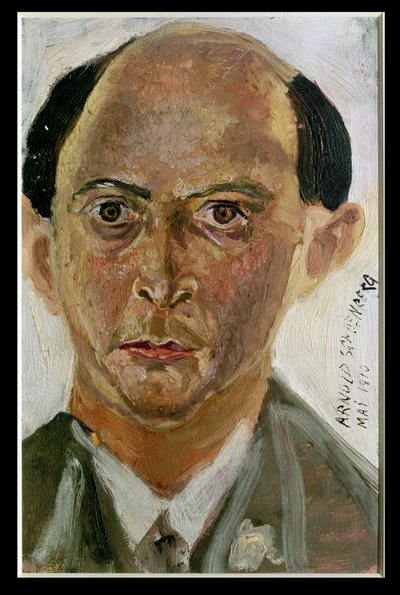 Zelfportret door Arnold Schoenberg