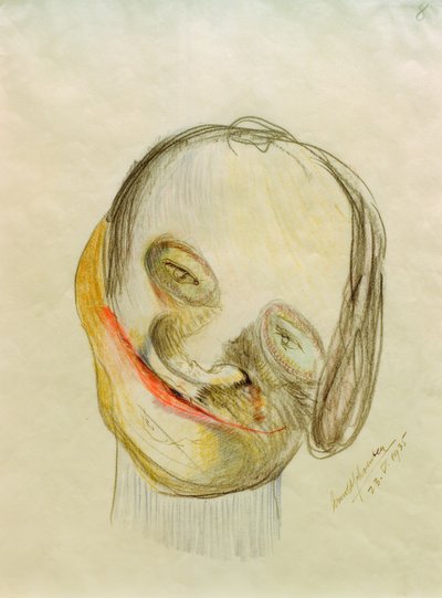 Karikatuur 8 door Arnold Schönberg
