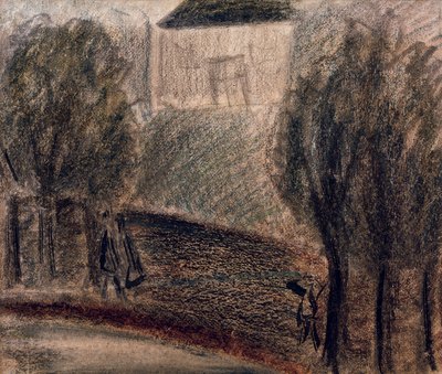 Nachtelijk landschap door Arnold Schönberg