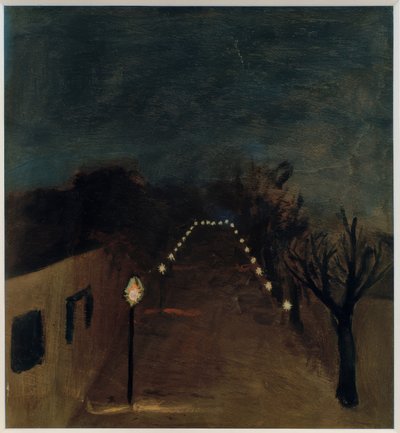 Nachtelijke straat door Arnold Schönberg