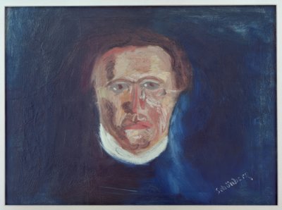 Portret van een man door Arnold Schönberg
