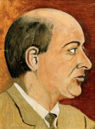 Zelfportret door Arnold Schönberg