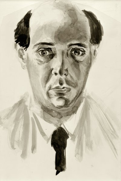 Zelfportret door Arnold Schönberg