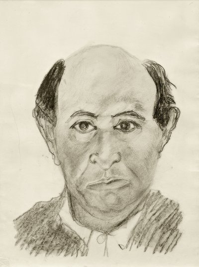 Zelfportret door Arnold Schönberg