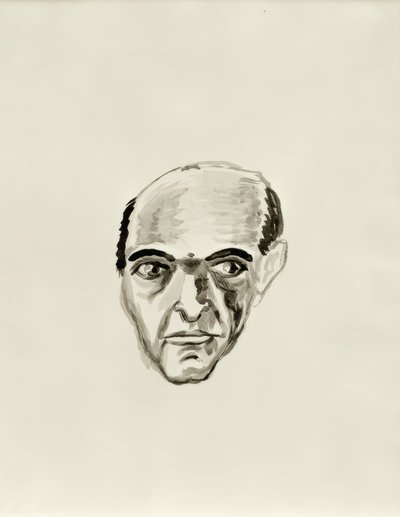Zelfportret door Arnold Schönberg