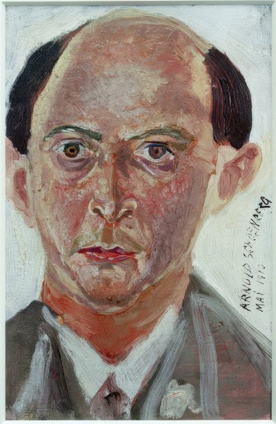 Zelfportret door Arnold Schönberg