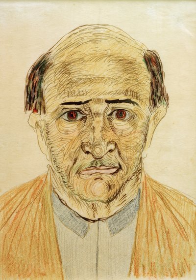 Zelfportret door Arnold Schönberg